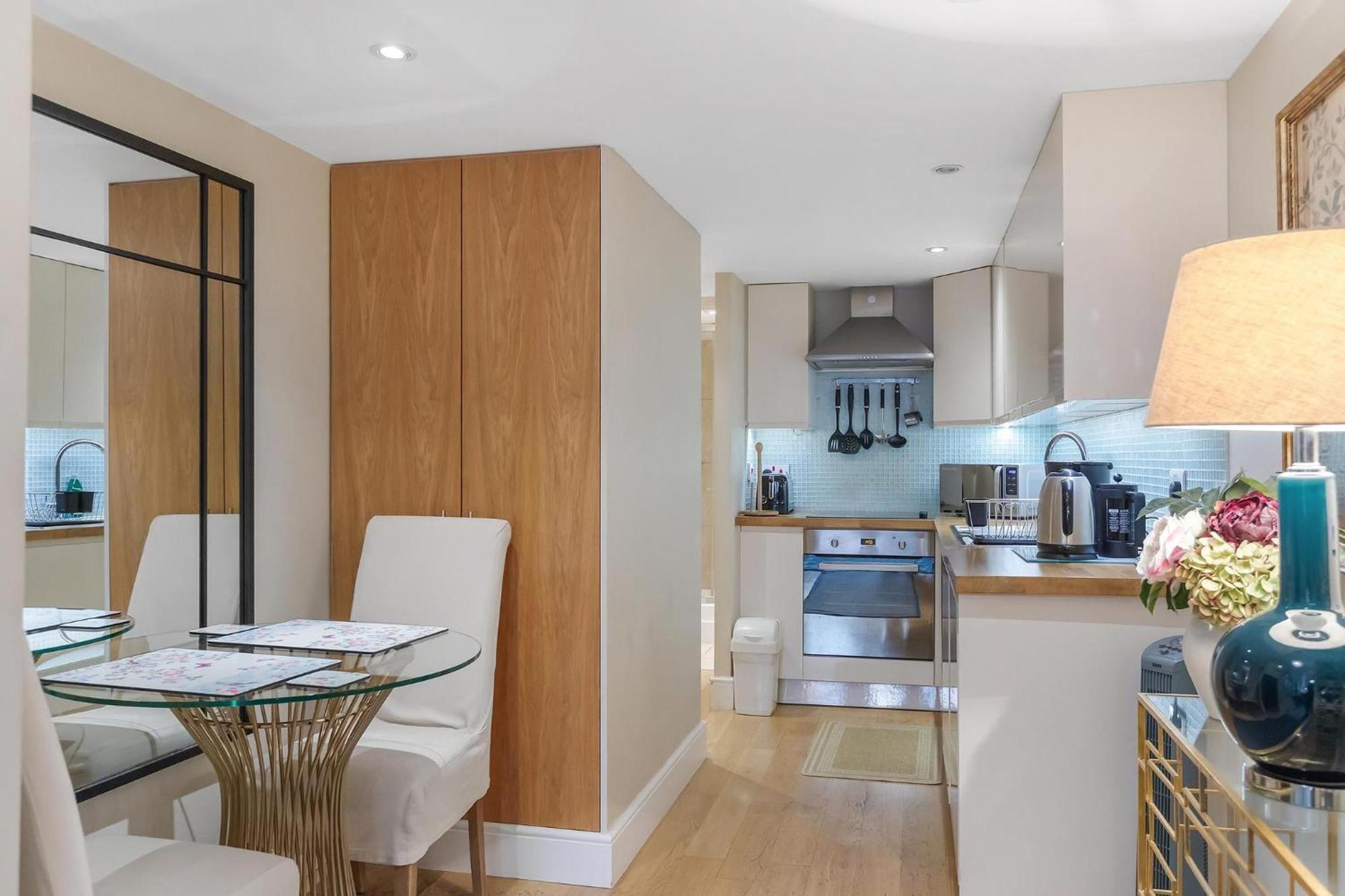 Stylish Studio In Kensington Londen Buitenkant foto